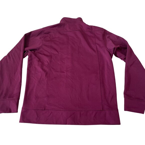 Under Armour Sweatshirt Men's Medium Maroon All-Season Gear Full-Zip Loose Fit - Picture 6 of 6